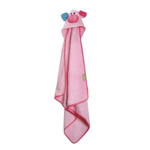 Zoocchini Baby Towel Piggy Pinky