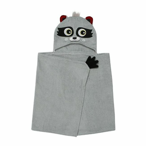 Zoocchini Kids Towel Raccoon ZOO-004-035