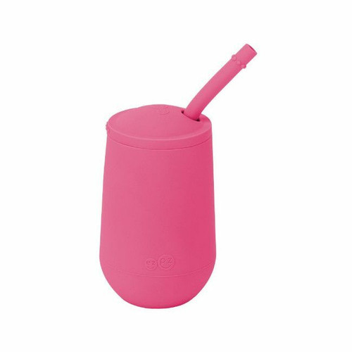 ezpz Happy Cup with Straw Pink EUHCP002