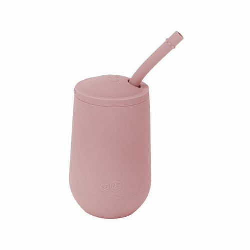 ezpz Happy Cup with Straw Nordic Pink EUHCB005