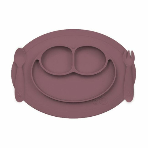 ezpz Mini Feeding Set Mauve EUMFM001