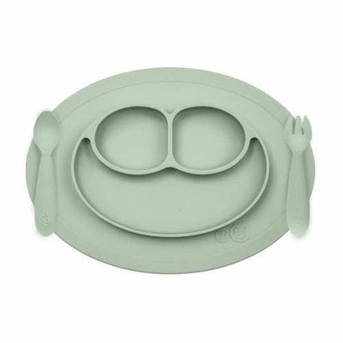 ezpz Mini Conjunto de Alimentação Verde Nórdico EUMFS001 ezpz Mini Feeding Set Nordic Green EUMFS001