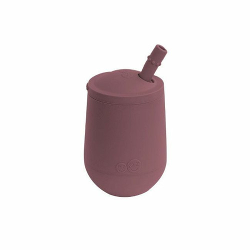 ezpz Mini Cup with Straw Mauve EUSTM001