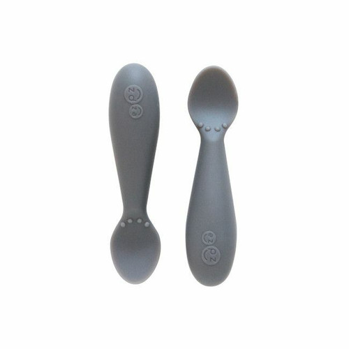 ezpz Pack 2 Tiny Spoon Cinza EUSSG005 ezpz Pack of 2 Tiny Spoons Grey EUSSG005