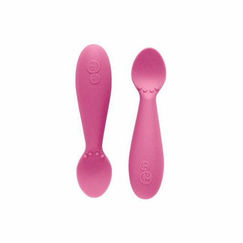 ezpz Pack of 2 Tiny Spoons Pink EUSSP002