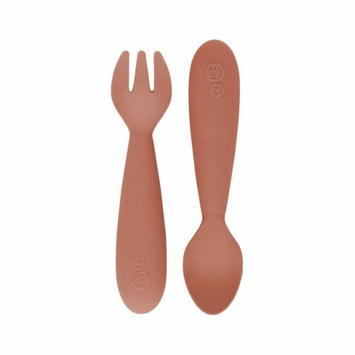 ezpz Pack of 2 Mini Utensils Siena EUMUS003