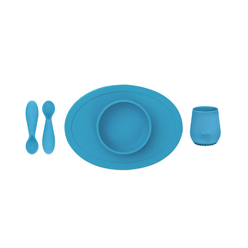 ezpz Primeiro Conjunto de Alimentação Azul EUFFB003