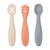 Bébé Confort 3 Silicone Pre-Spoons Multicolour