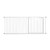 Baby Dan ASTA Extra Wide Pressure Barrier 183 cm White 70114-14916-02