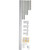 Baby Dan Safety Gate Extension 7cm Silver/Black (2 pcs) 58017-5600-10