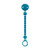 Suavinex Silicone Soother Clip Colour Essence Deep Ocean