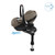 Maxi-Cosi Trio Fame + Alcofa + Ovinho Pebble 360 Pro2 + Base Twillic Truffle