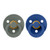 BIBS 2 Colour Latex Round Dummies Pine/Cornflower 0-6M