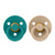 BIBS 2 Colour Latex Round Dummies Scuba/Taupe 0-6M