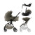 Britax Römer Carrinho + Alcofa Rio + Ovinho BabySafe Pro + Base Vario Lux Urban Olive