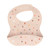 Tutete Silicone Bib with Pocket Geometric Nature