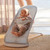 BabyBjörn Espreguiçadeira Balance Soft Mesh Silver/White 005129