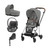 Cybex Trio MIOS NG Chrome Brown + Carrycot + Isofix Base + CLOUD T i-Size Mirage Grey