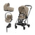 Cybex Trio MIOS NG Matt Black + Carrycot + Isofix Base + CLOUD T i-Size Cozy Beige