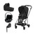 Cybex Trio MIOS NG Matt Black + Carrycot + Isofix Base + CLOUD T i-Size Sepia Black