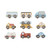 Little Dutch FSC Wooden Car Set +2 Years LD2537