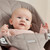 BabyBjörn Espreguiçadeira Bliss Woven Pétala Sand Grey 006317