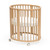 Stokke Cot Bundle Sleepi Mini V3 Natural with Mattress and Fitted Sheet