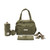Doomoo Fluffy Changing Bag Corduroy Kaki 5FY02