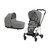 Cybex Duo Carrinho MIOS NG Chrome Black + Alcofa Lux Mirage Grey