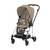 Cybex Duo Carrinho MIOS NG Chrome Brown Cozy Beige + Alcofa Lux Mirage Grey