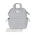 Pasito a Pasito Mochila Little Bloom Vichy Grey 1120900603