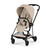 Cybex Comfort Carrinho MIOS 2026 Matt Black + Alcofa Lux Cozy Beige