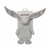 Moonie Peluche Coelhinho Sensorial Silver +0M
