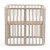 Stokke Lençol Ajustável Nighti Mini 60x80 Wild Rose 710503