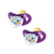 Bébé Confort 2 Dental Safe Latex Soothers Lilac 3m+