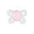 Chicco 2 Chupetas Physio Comfort Coelho e Confetis Rosa 0-6M