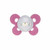 Chicco 2 Chupetas Physio Comfort Lumi Foca e Estrelas Rosa 16-36M