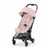 Cybex Coya Pushchair Matt Black Peach Pink
