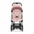 Cybex Carrinho COYA Matt Black Peach Pink