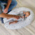 Doomoo Almofada de Amamentação Buddy Moon Blue Grey 5B62