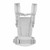 Ergobaby Porta-Bebé Adapt Algodão SoftTouch Cinza Pérola EBCASTCGRY