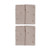 Gloop Pack of 2 Muslins 50x50 Safari GOPFN040