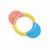 Hape Colourful Ring Teether +0M E0026