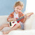 Hape Ukelele Aprender com Luzes Vermelho +3 Anos E0624