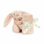 Jellycat Bashful Bunny Baby Blanket Blush STH4BLU