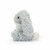 Jellycat Peluche Coelhinho Prateado Yummi 15cm +0M YUM6SB