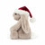 Jellycat Peluche Coelhinho Tímido Natal 31cm +0M BAS2CHRIS
