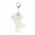 Jellycat Porta-Chaves Coelhinho Tímido Cream 17cm BAS4CBCRN