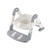 Kids Kit 3-in-1 Potty; Reducer and Step White/Silver Grey