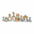 Little Dutch Blocos de Madeira Little Goose Azul +2 Anos LD7019
